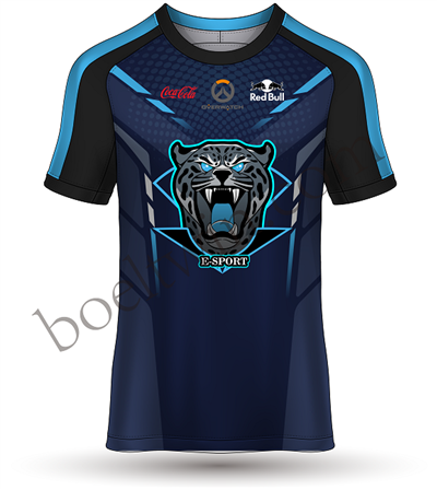 Bear Design Unique Soft transpirable Premium Esports Jersey
