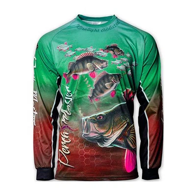Jersey de pesca transpirable con protección UV